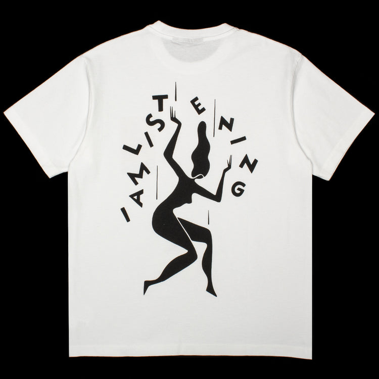 by Parra - Not Listening T-Shirt
Style # 56311
Color : White