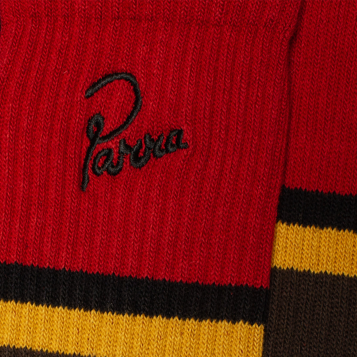 by Parra - Signature Striped Crew Socks
Style # 56363
Color : Red