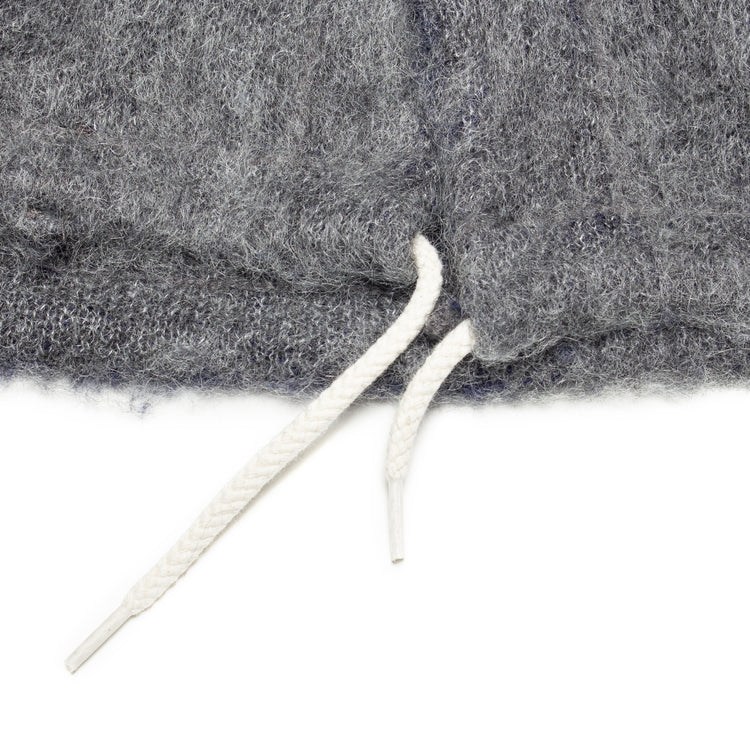 Nanamica - Mohair Hooded Shirt Jacket
Style # S25FA029U
Color : Blue