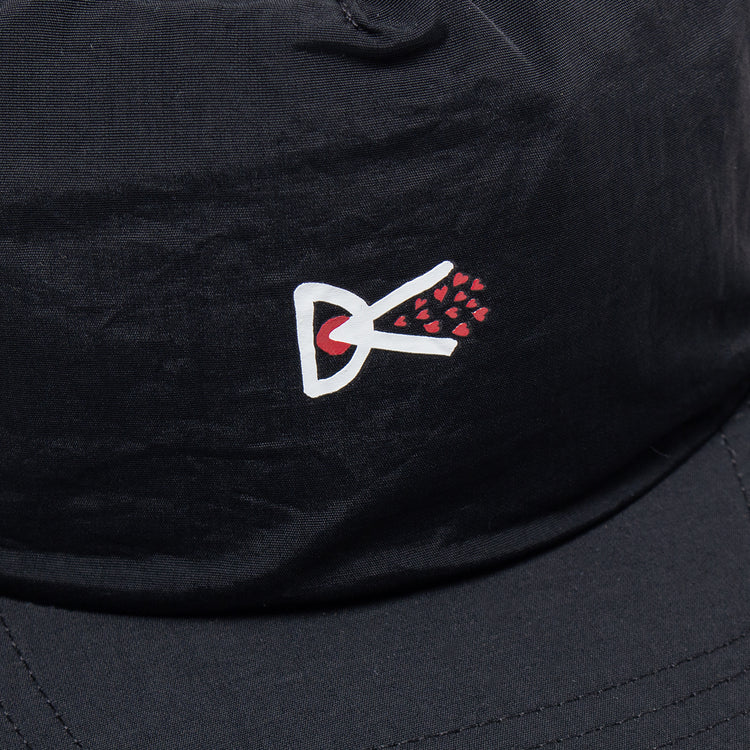 District Vision - Paneled Nylon Hat
Style # DVH005
Color : Symbol Black