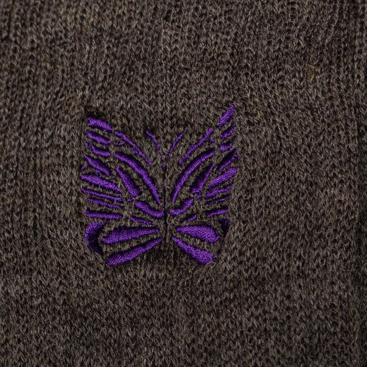 Needles - Rib Socks
Style # TY067
Color : Umber