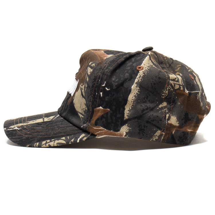 Metalwood | Metal Logo 5-Panel Hat
Color : Real Leaf Camo