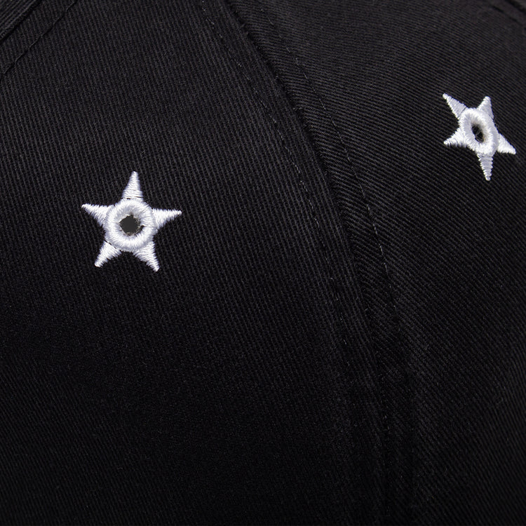 Metalwood | Starshot 6-Panel Hat
Color : Black