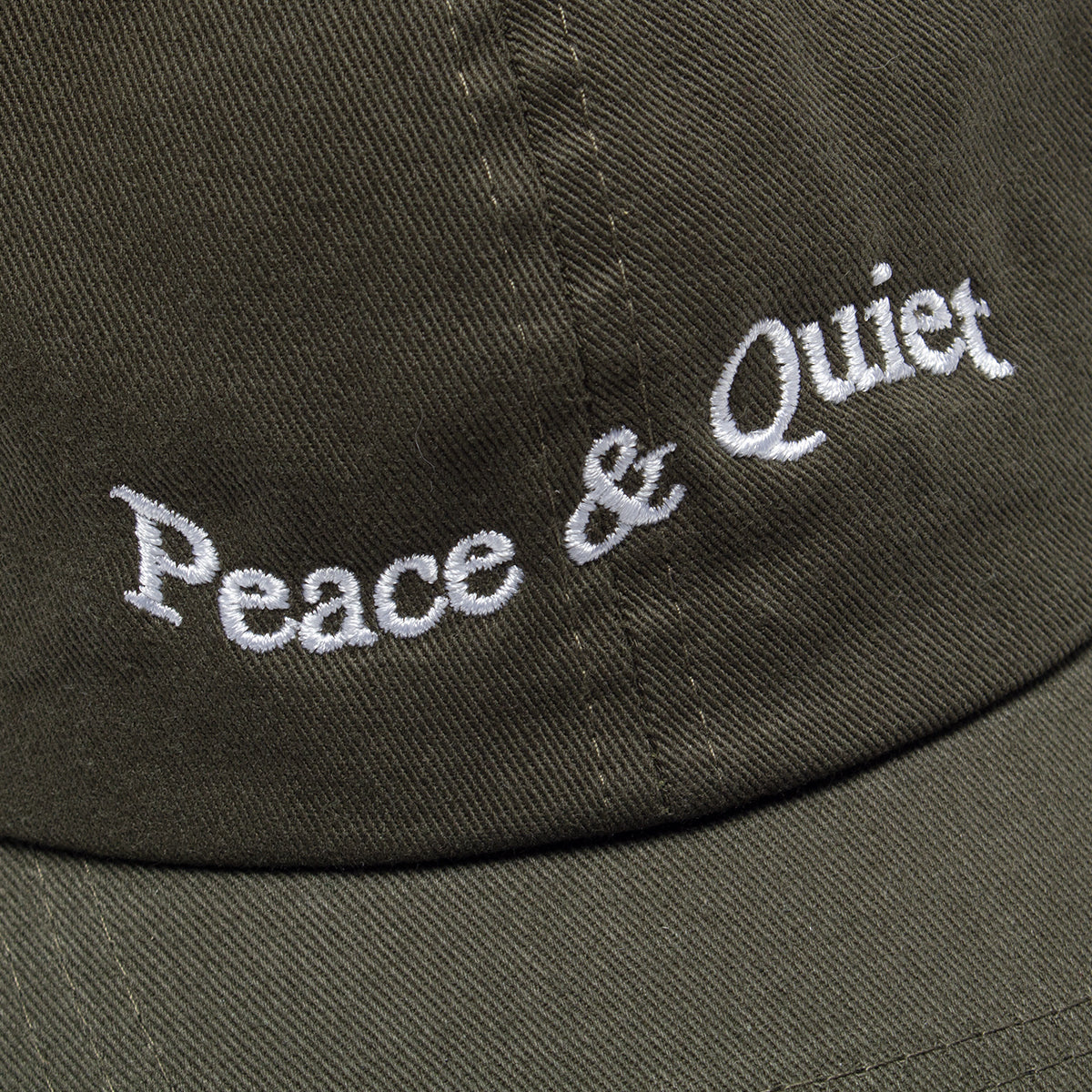 Museum Of Peace &amp; Quiet | Wordmark Hat
Color : Olive