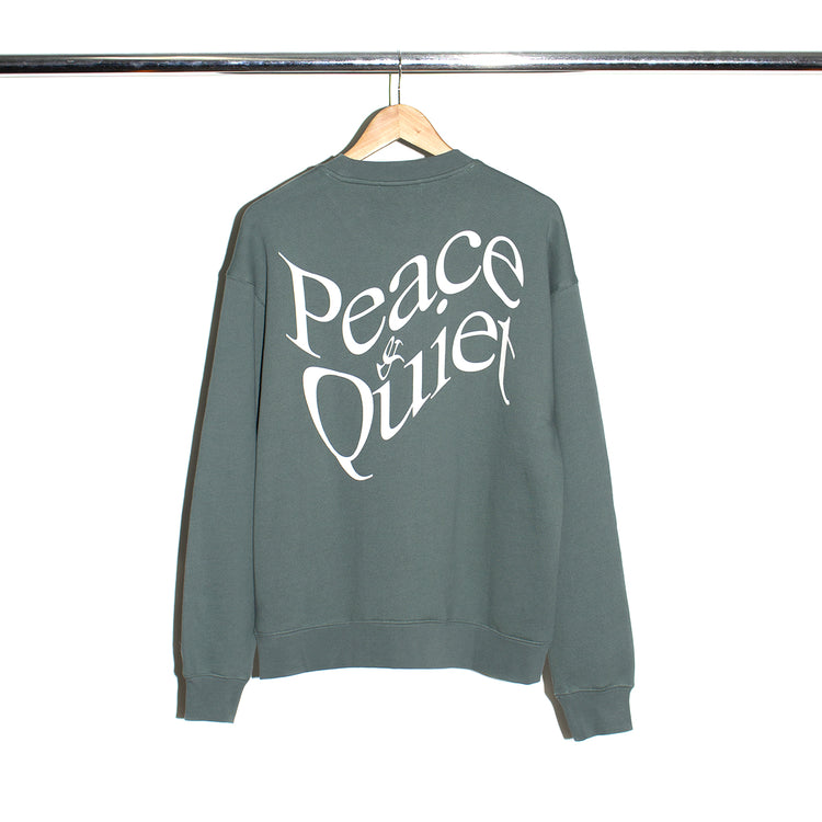 Museum Of Peace &amp; Quiet | Warped Crewneck
Color : Fern