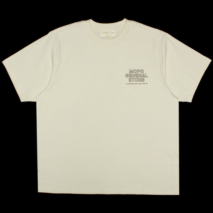 Museum Of Peace &amp; Quiet | General Store T-Shirt
Color : Bone