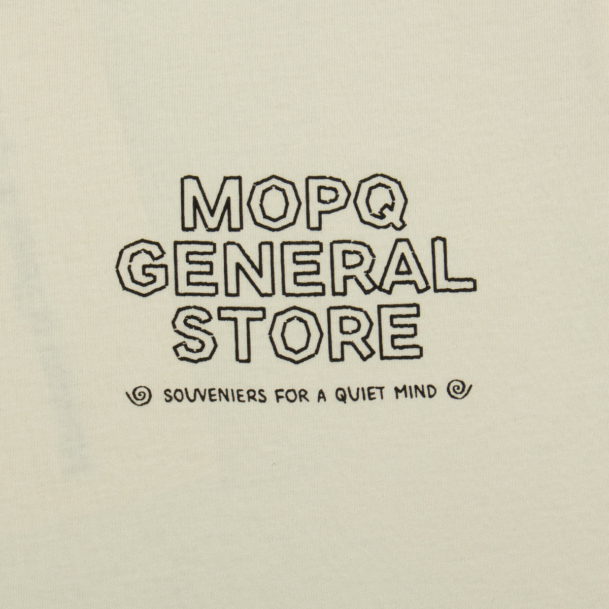 Museum Of Peace &amp; Quiet | General Store T-Shirt
Color : Bone