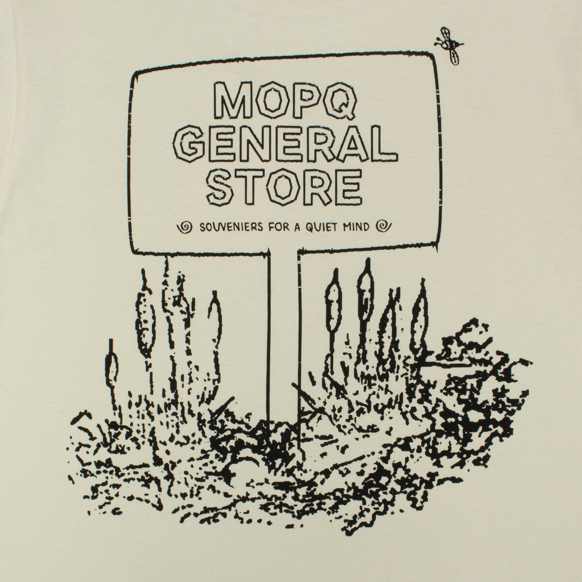 Museum Of Peace &amp; Quiet | General Store T-Shirt
Color : Bone