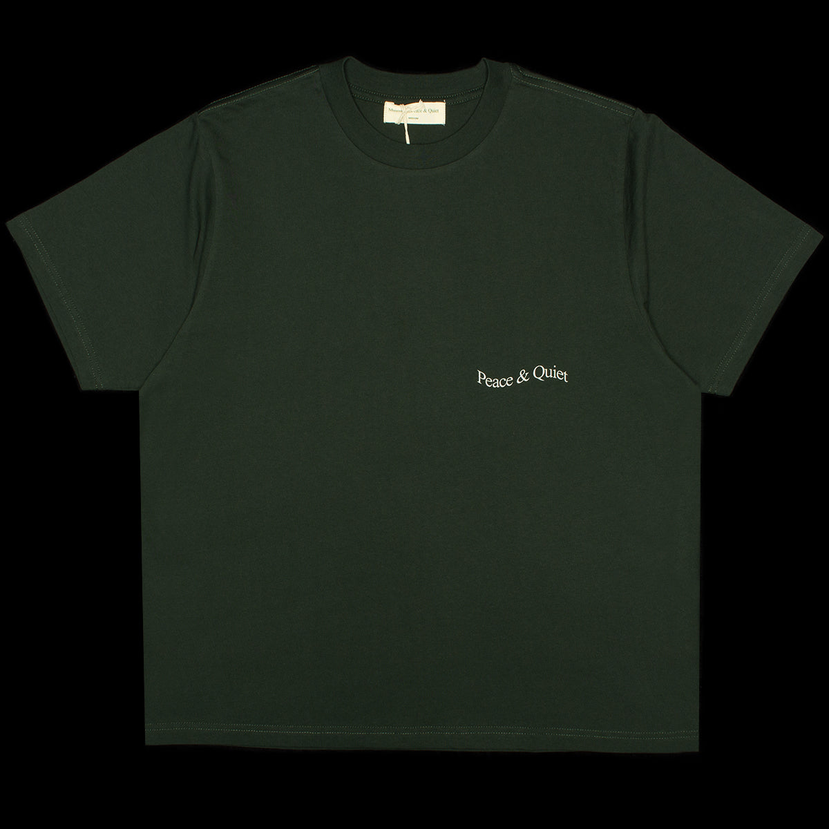 Museum Of Peace &amp; Quiet | Wordmark T-Shirt
Color : Pine