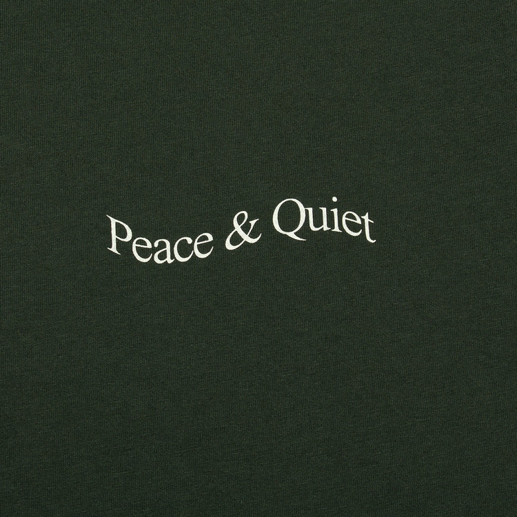 Museum Of Peace &amp; Quiet | Wordmark T-Shirt
Color : Pine