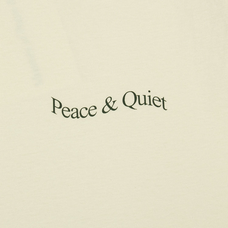 Museum Of Peace &amp; Quiet | Wordmark T-Shirt
Color : Bone