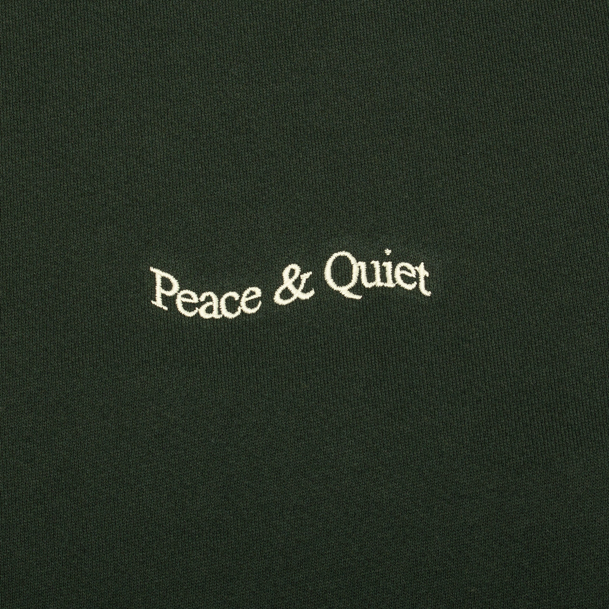 Museum Of Peace &amp; Quiet | Wordmark Crewneck
Color : Pine