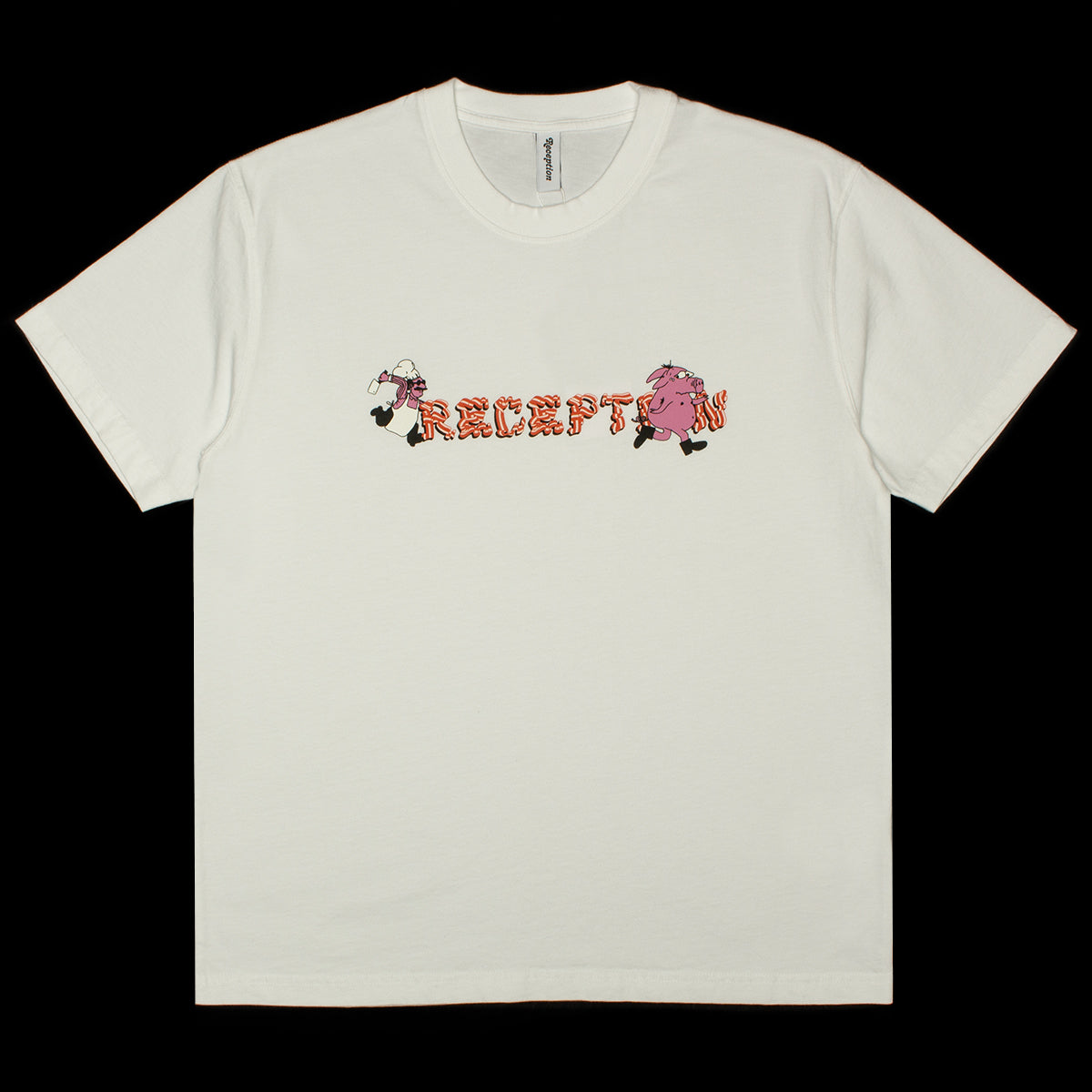 Reception | Bacon T-Shirt
Color : White