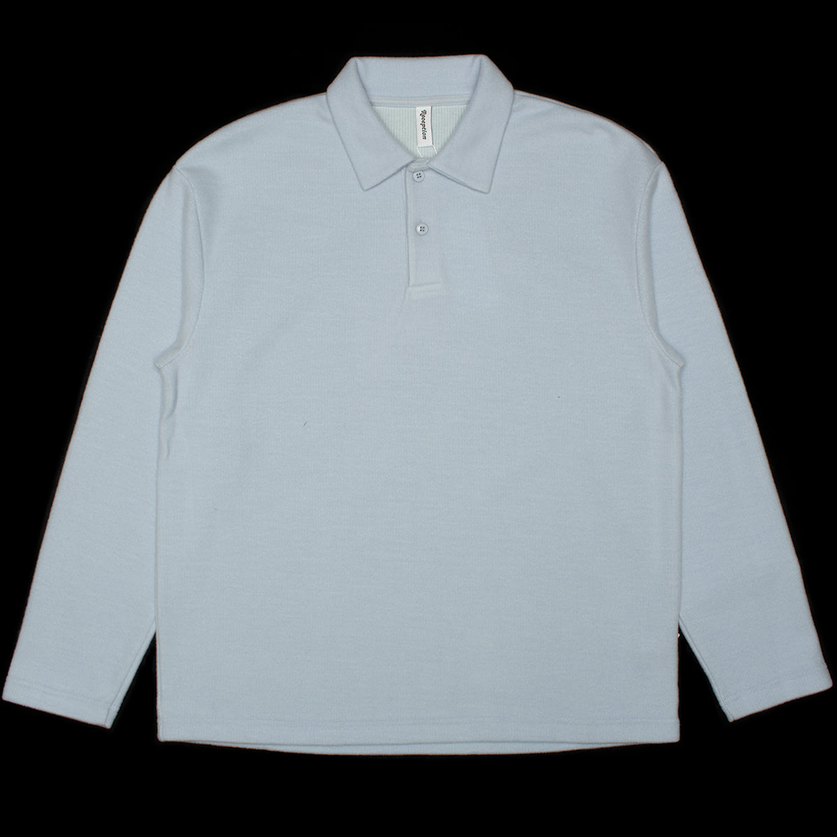 Reception | Interlock Polo Sweat
Color : Ice Blue