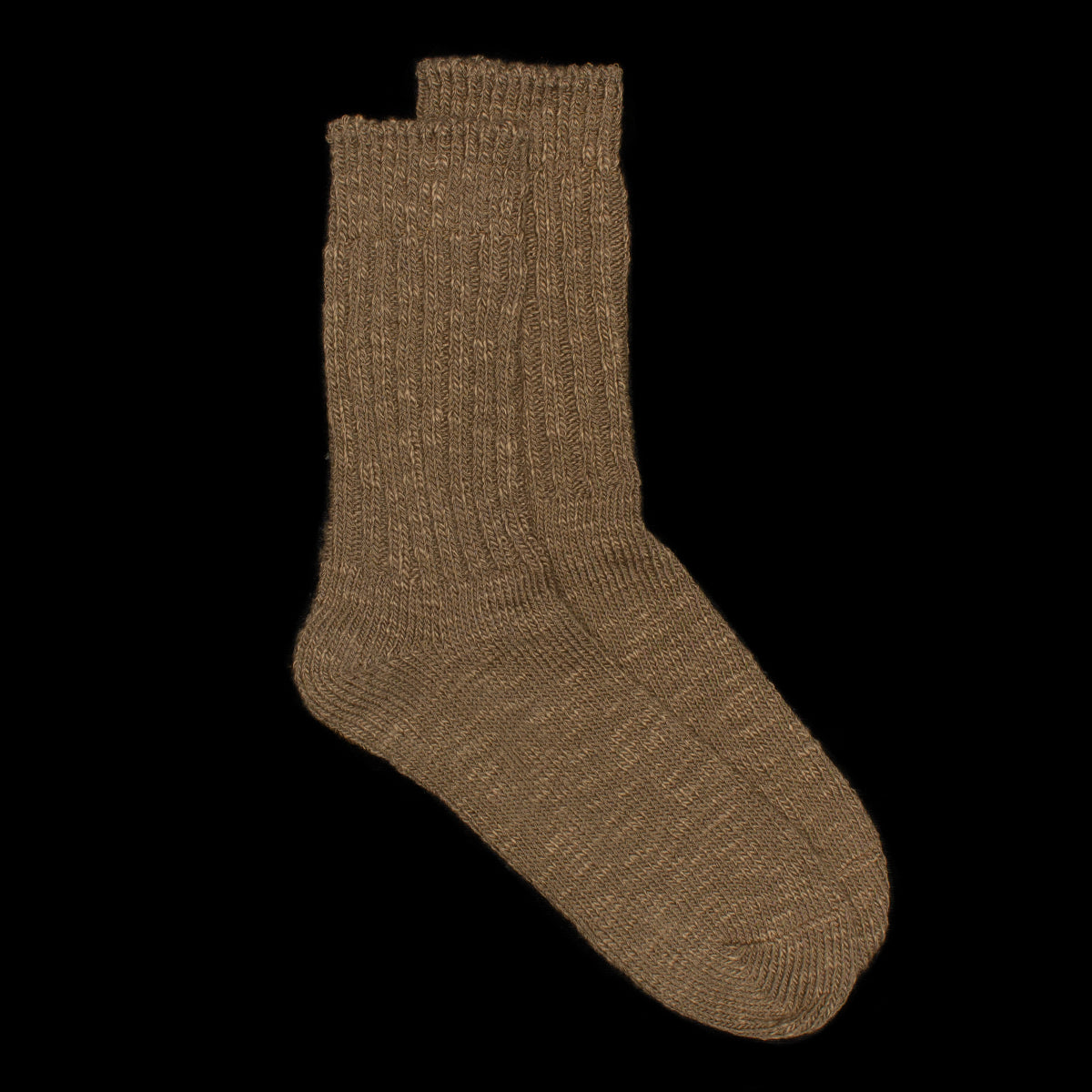 Reception | Tubular Knitted Socks
Color : Chocolate Brown