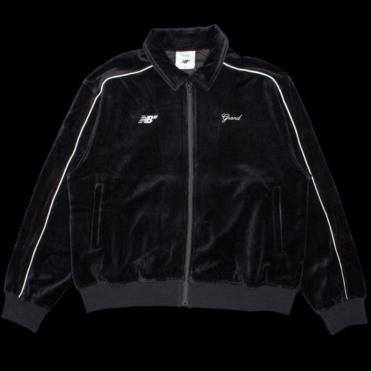 Grand Collection - Velour Track Jacket x New Balance
Color : Black
