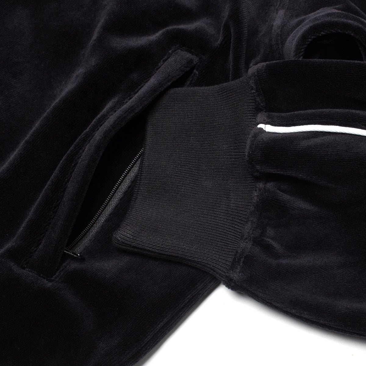Grand Collection - Velour Track Jacket x New Balance
Color : Black