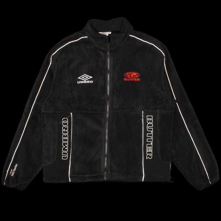 Butter Goods - Polartec Zip-Thru Jacket x Umbro
Color : Black