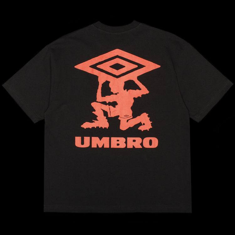 Butter Goods - Diamond Terrain T-Shirt x Umbro
Color : Black