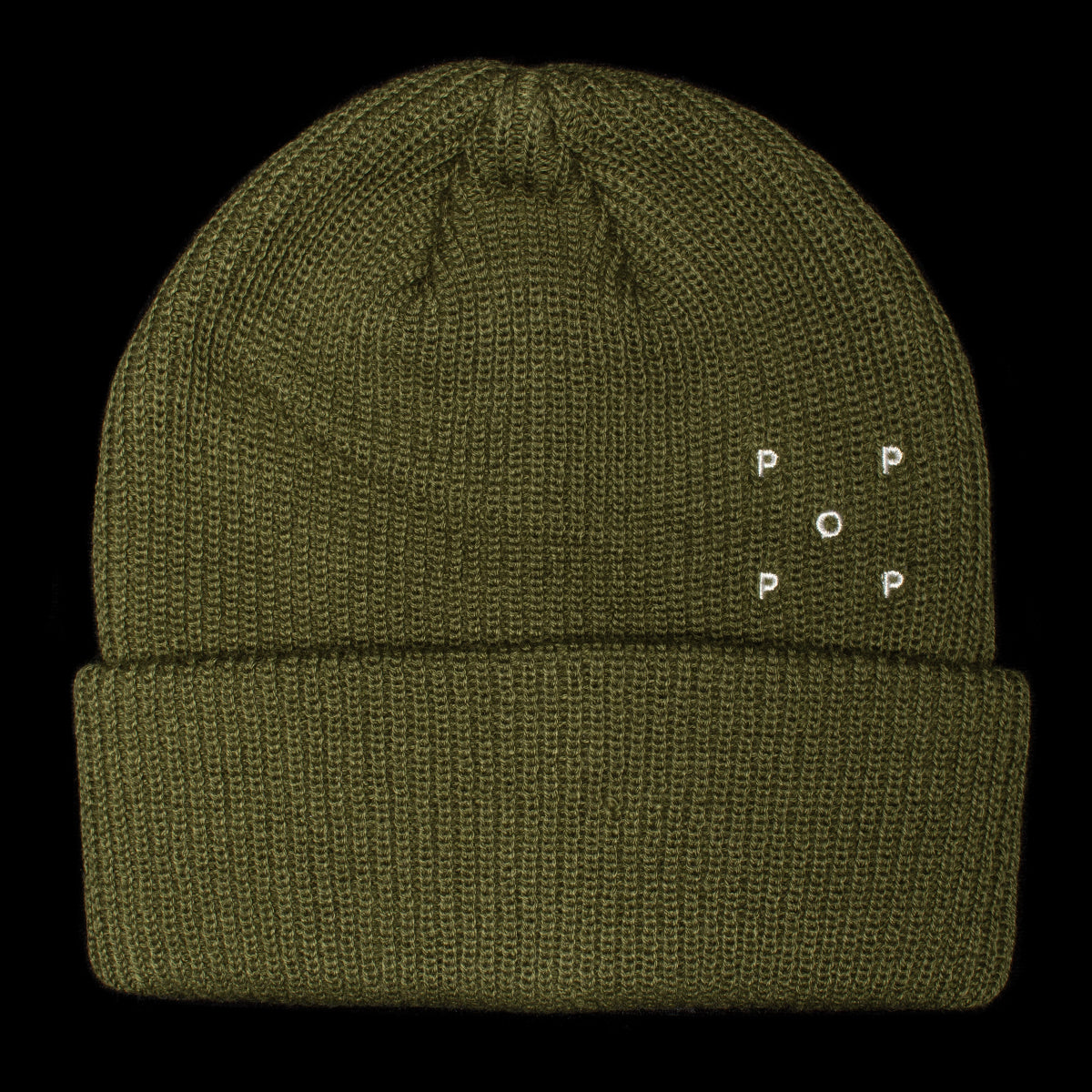 Pop Trading Company | Basic Beanie
Color : Olive