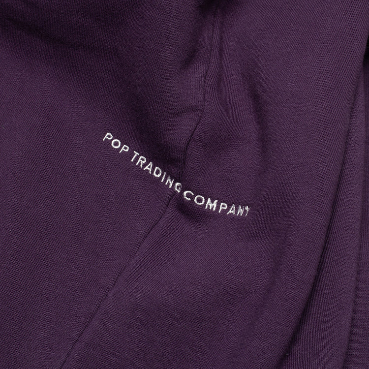 Pop Trading Company | Logo Hooded Sweatshirt
Color : Mysterioso