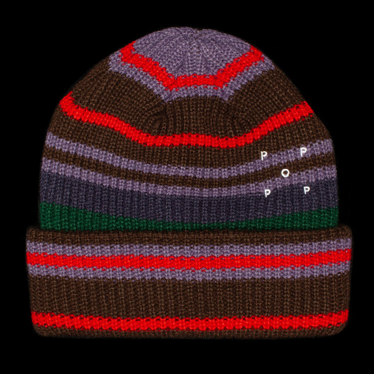 Pop Trading Company | Striped Beanie
Color : Multi