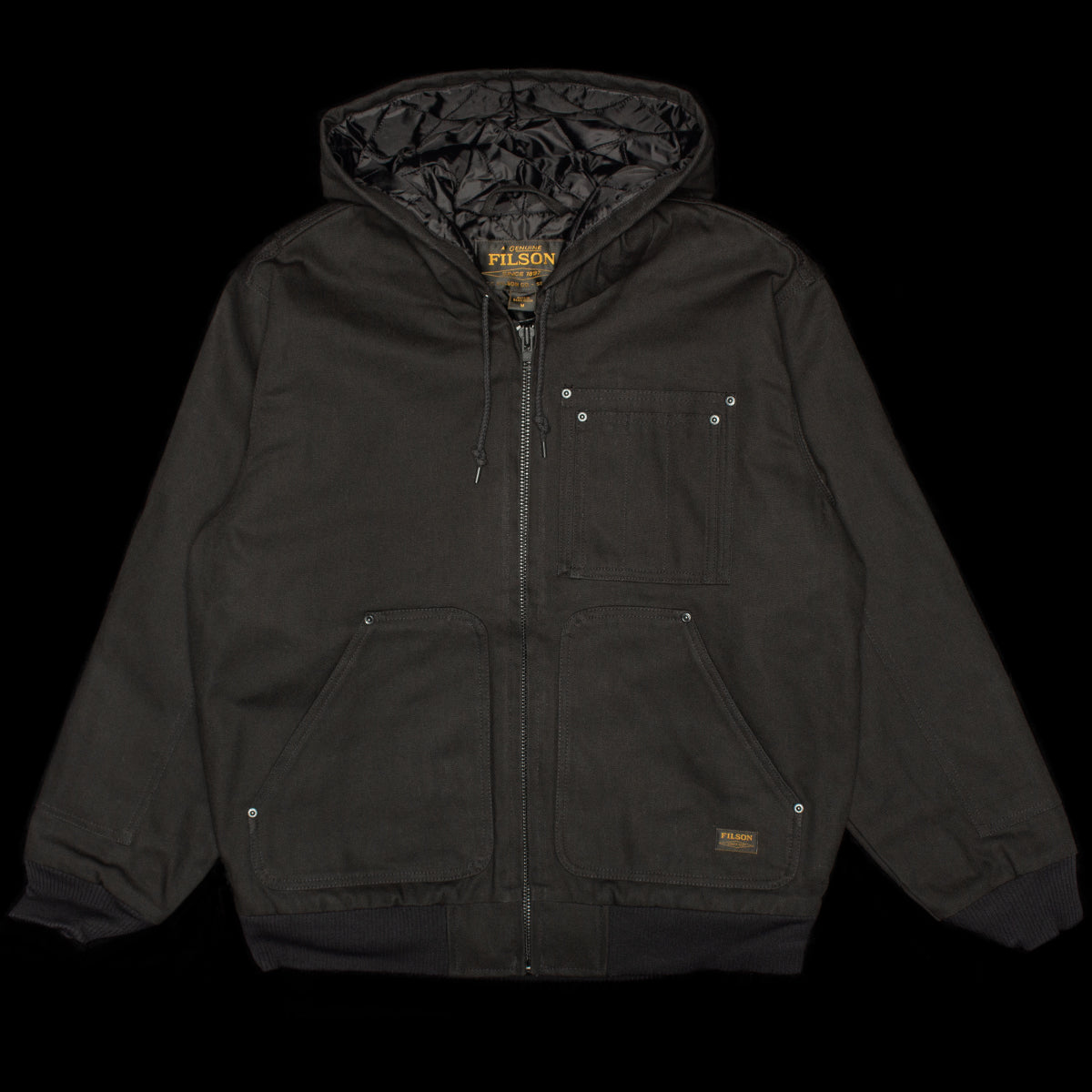 Filson | Worksmith Insulated Bomber Jacket
Style # 20285037
Color : Black