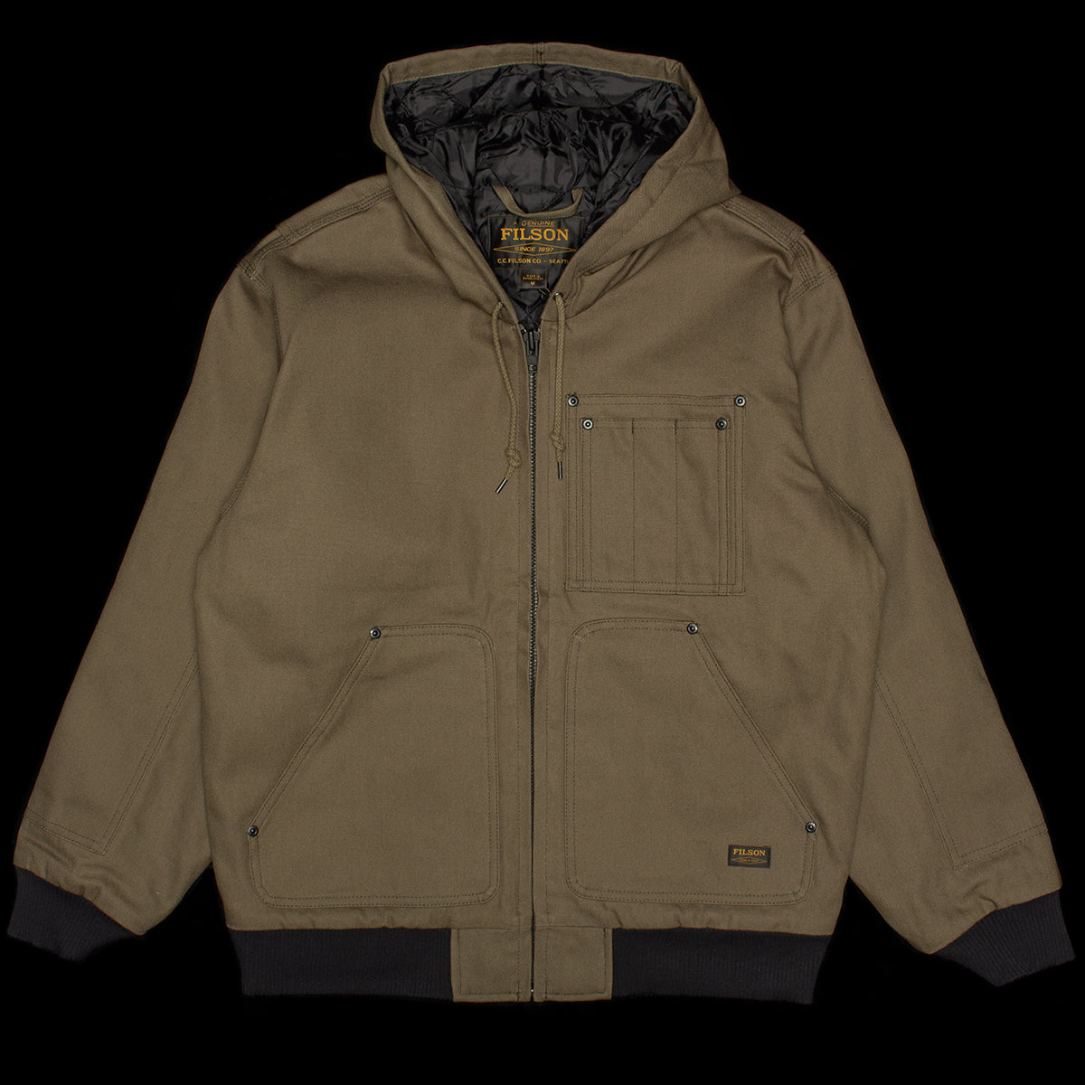 Filson | Worksmith Insulated Bomber Jacket
Style # 20285037
Color : Tarmac