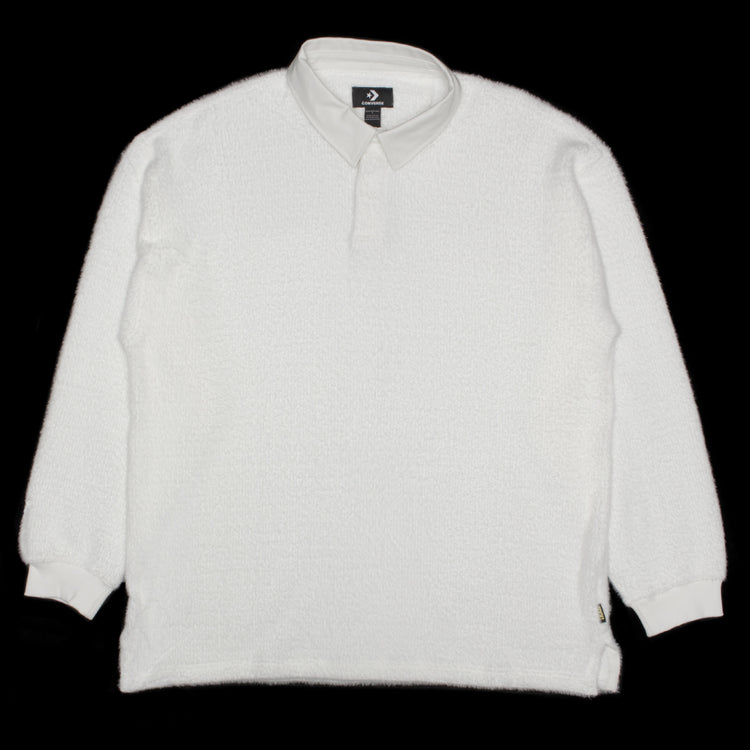 Converse x IRAK - Mohair Rugby Shirt
Style # 10027809-A01
Color : White