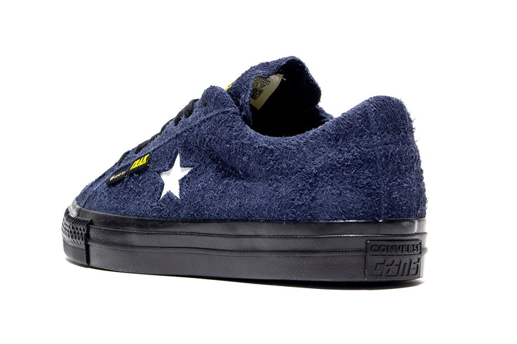 Converse | One Star Pro Ox GTX x IRAK&nbsp;
Style # A13646C
Color : Navy / Black