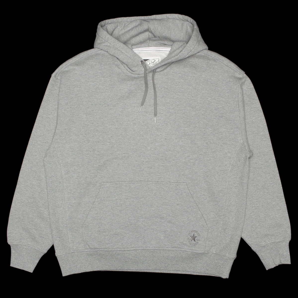 Converse x IRAK - Gold Standard Hoodie
Style # 10027810-A01
Color : Heather Grey