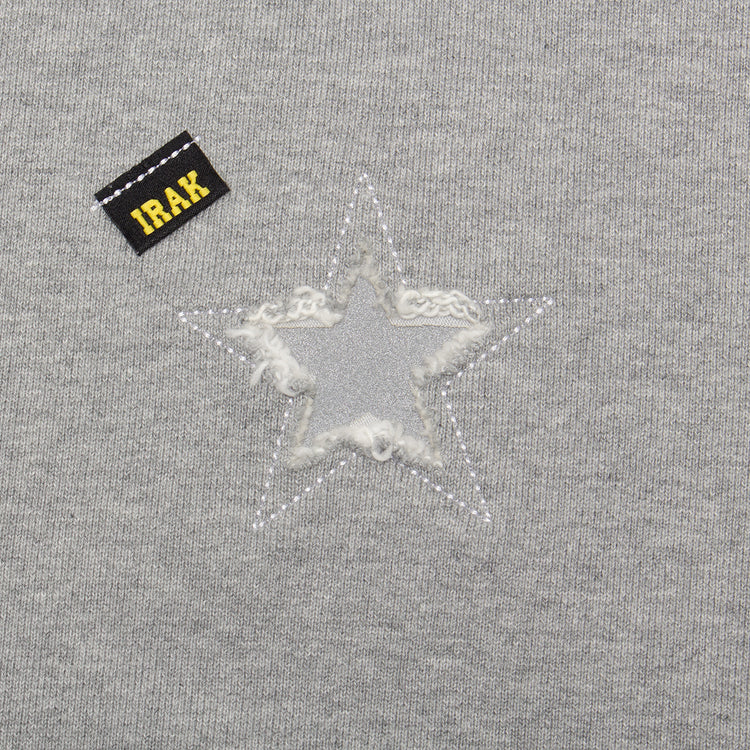 Converse x IRAK - Gold Standard Hoodie
Style # 10027810-A01
Color : Heather Grey