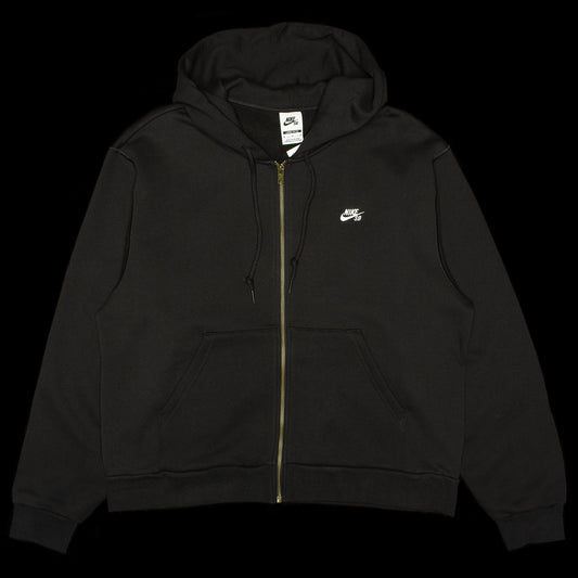 Nike SB | Essentials Logo Hooded Zip-Up Sweatshirt
Style # FZ8796-010
Color : Black / White