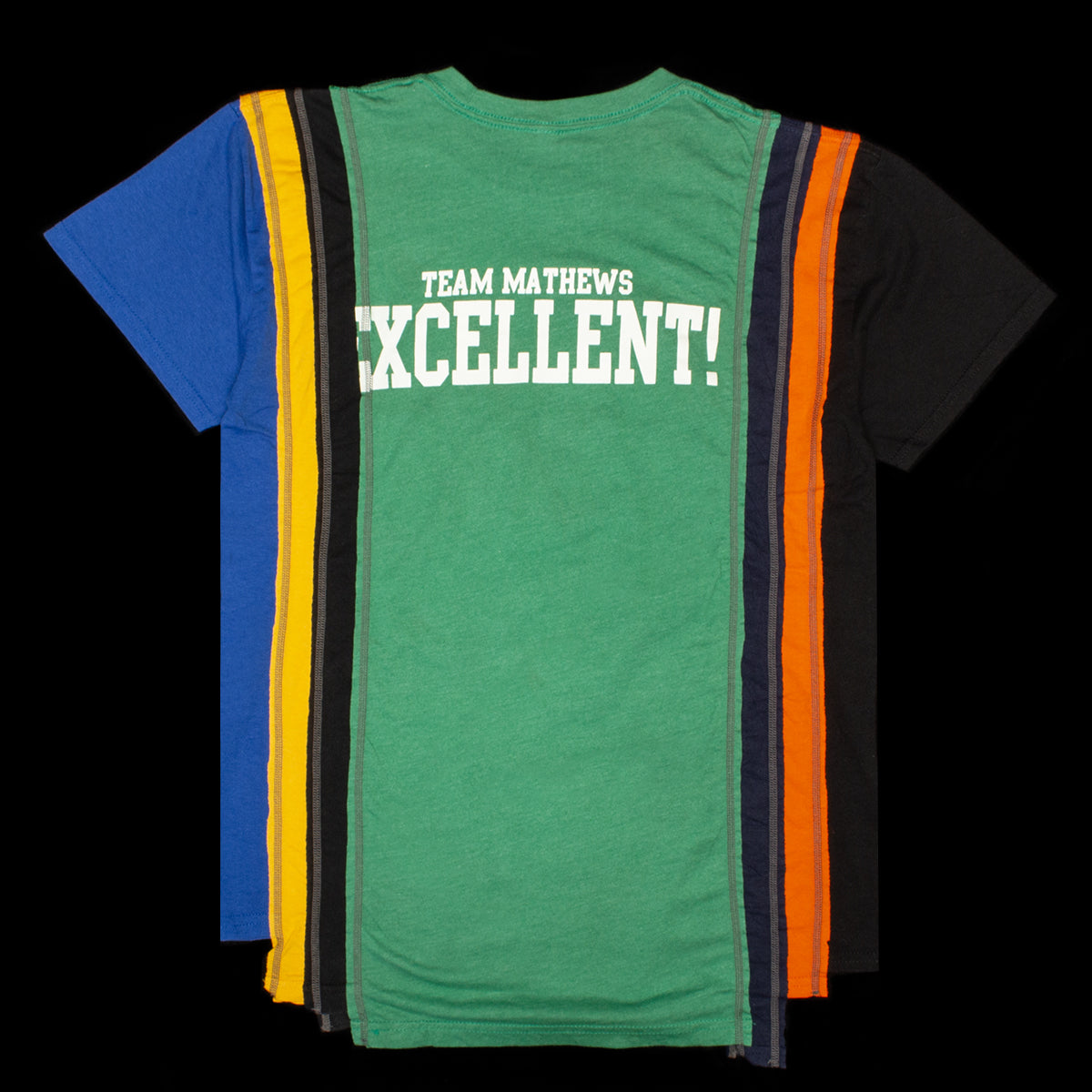 Needles - 7 Cut College T-Shirt
Style # TY468
Color : Multi