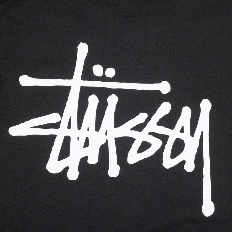Basic Stussy Pigment Dyed L/S T-Shirt Style # 1994879 Color : Black