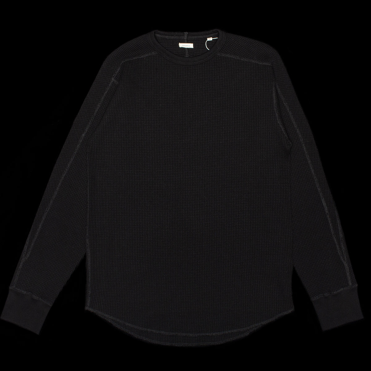 Nanamica - Crew Neck Thermal Sweat
Style # S25SH102U
Color : Black