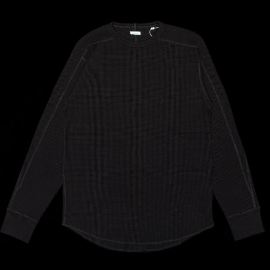 Nanamica - Crew Neck Thermal Sweat
Style # S25SH102U
Color : Black