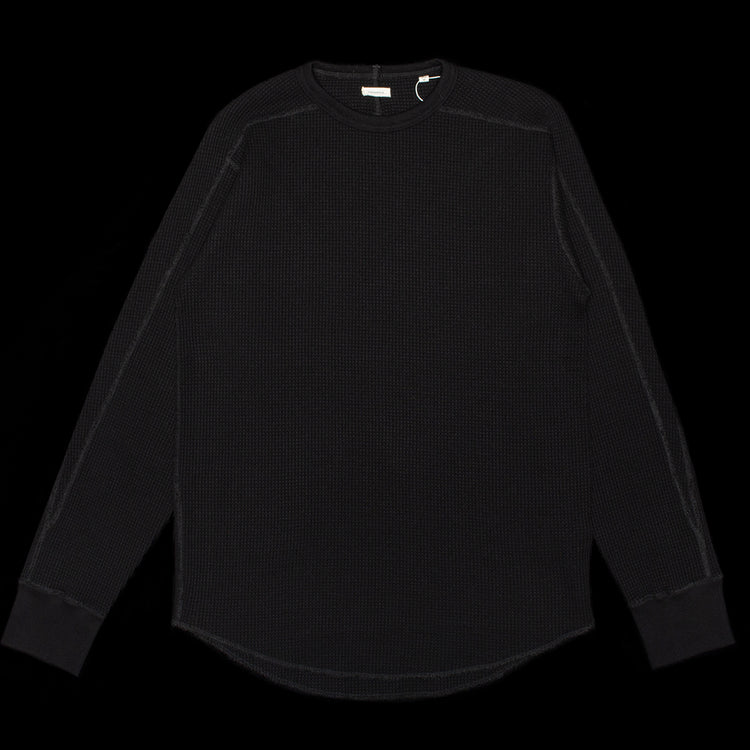 Nanamica - Crew Neck Thermal Sweat
Style # S25SH102U
Color : Black