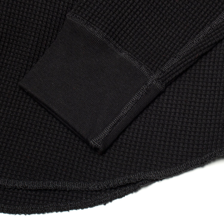 Nanamica - Crew Neck Thermal Sweat
Style # S25SH102U
Color : Black