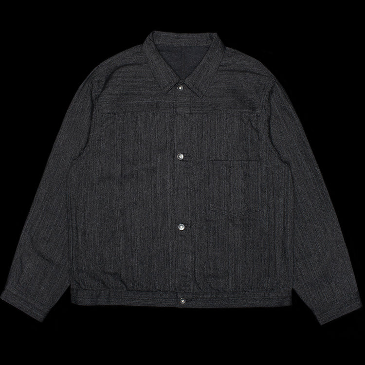 Nanamica - Short Denim Jacket
Style # S25SA081U
Color : Black