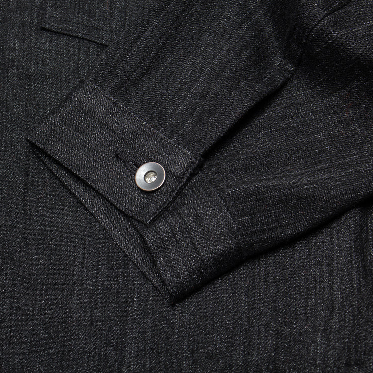 Nanamica - Short Denim Jacket
Style # S25SA081U
Color : Black