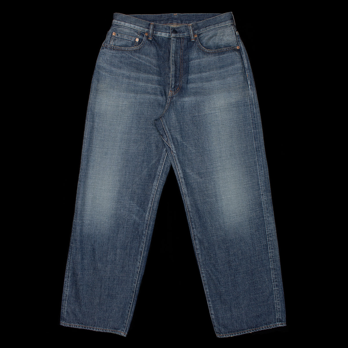 Nanamica - Selvage Denim Pants
Style # S25SC084U
Color : Vintage Indigo