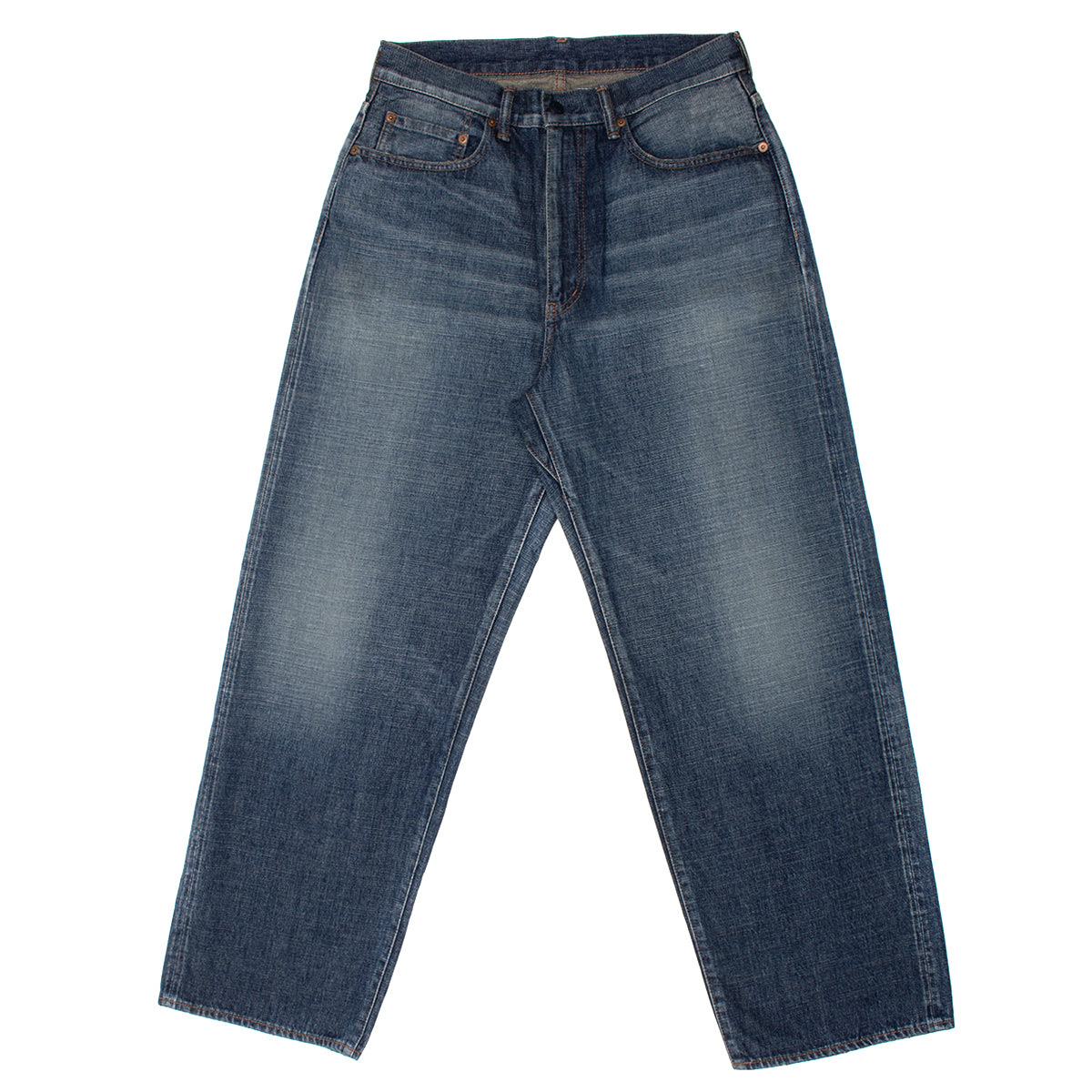 Nanamica - Selvage Denim Pants
Style # S25SC084U
Color : Vintage Indigo