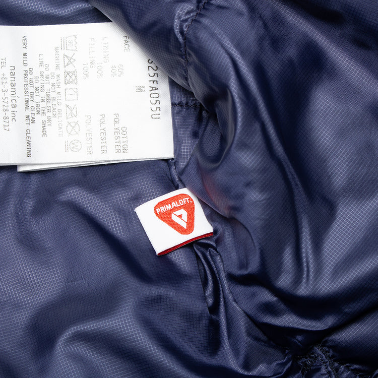 Nanamica - Insulation Shirt Jacket
Style # S25FA055U
Color : Navy