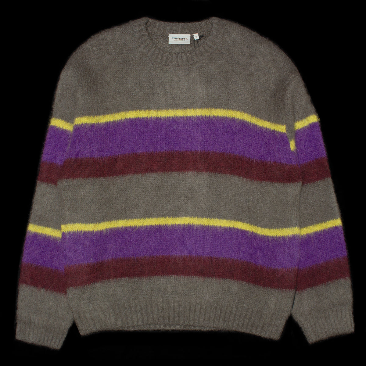 Carhartt WIP | Merton Sweater
Style # I033916-2C7
Color : Sundling Stripe / Aura