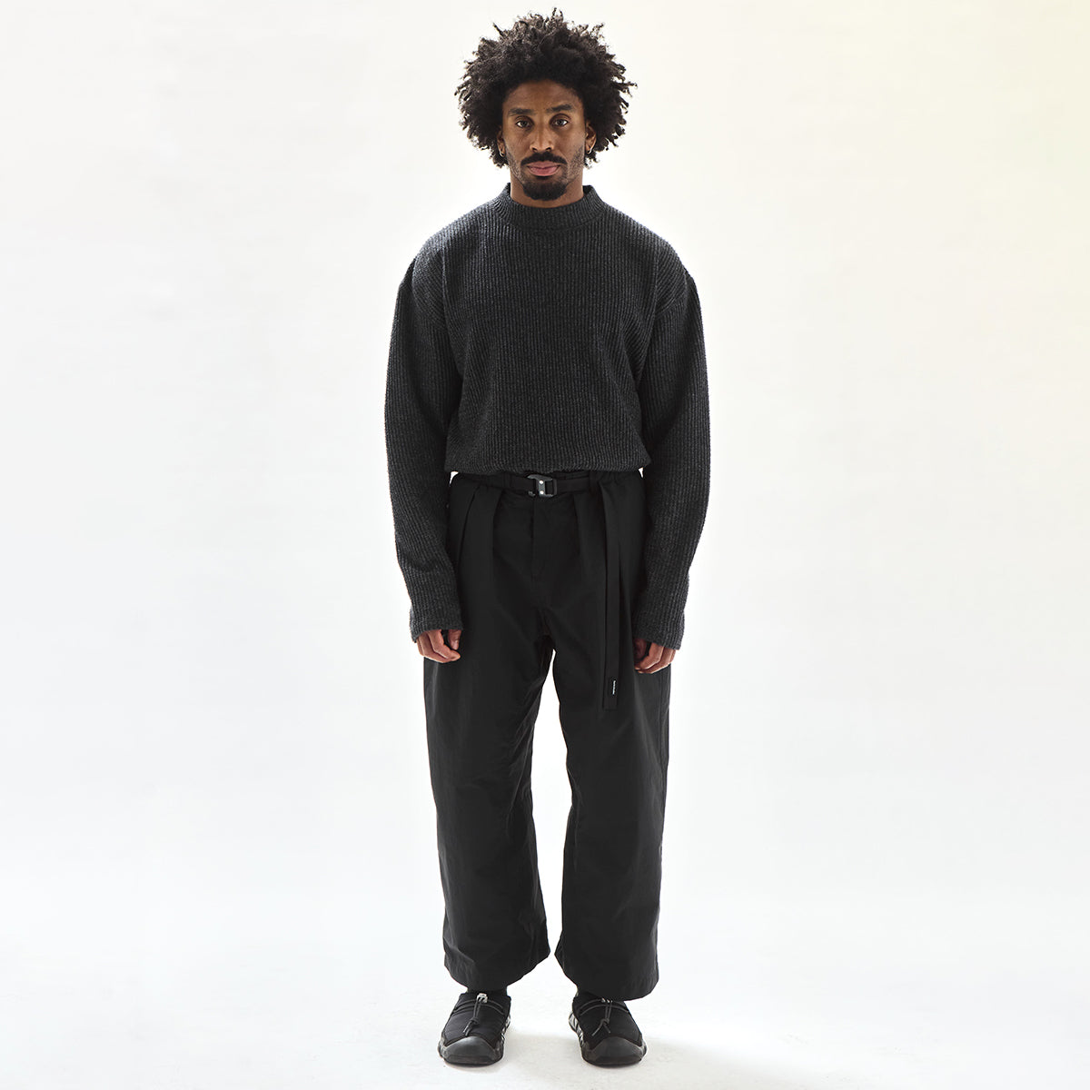 Earth Studies - Pleated Trouser
Style # MP-111PA
Color : Carbon