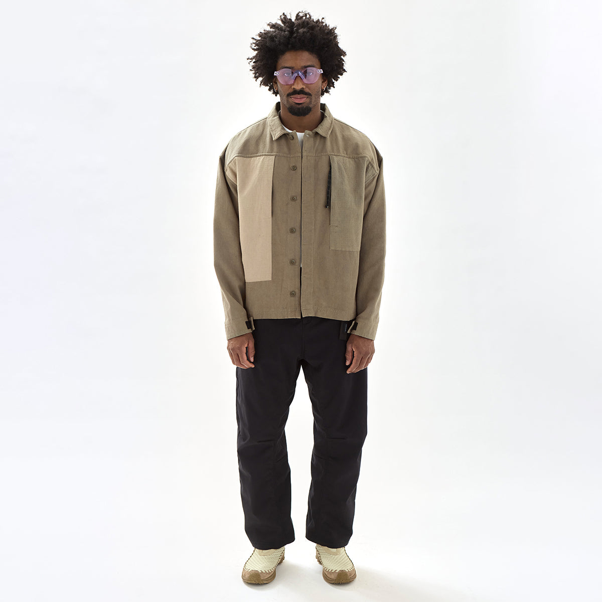 Earth Studies - Shift Jacket
Style # MS-120
Color : Alpine Stone Strata