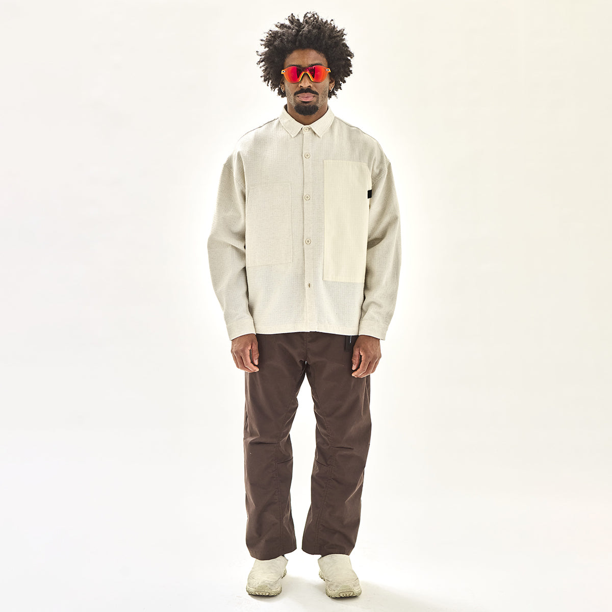 Earth Studies - Research Shirt
Style # MS-109
Color : Earth White Strata