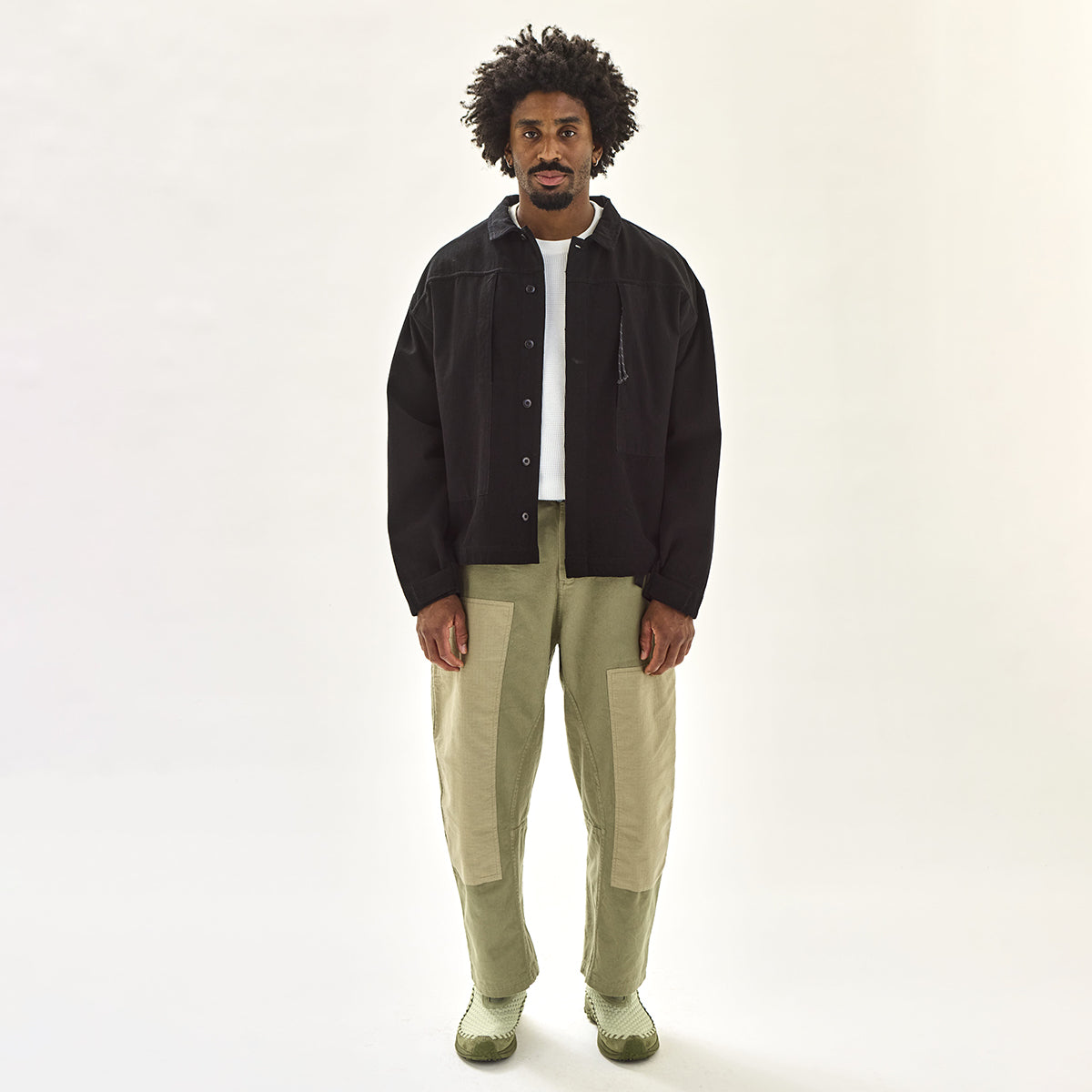 Earth Studies - Shift Jacket
Style # MS-120
Color : Charcoal