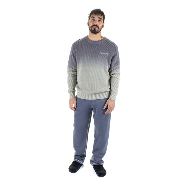 MOPQ - Wordmark Reverse Stitched Sweatpants
Color : Slate